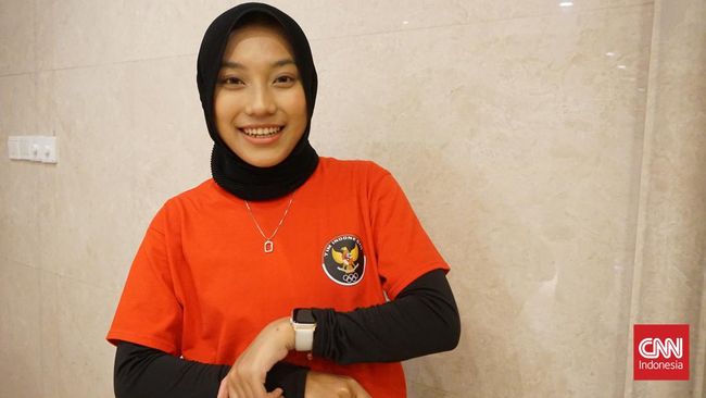 Asma Binti Cholis, mahasiswi Indonesia di Hangzhou bercerita soal pengalaman mendampingi Tim Merah Putih di Asian Games 2023.